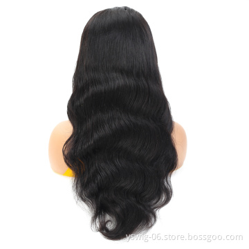 Wholesale Hot Sale New Style Transparent HD Full Lace Wig, Cuticle Aligned Brazilian Human Hair Lace Front Wigs